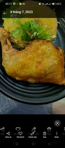 Hình ảnh đùi gà thêm 