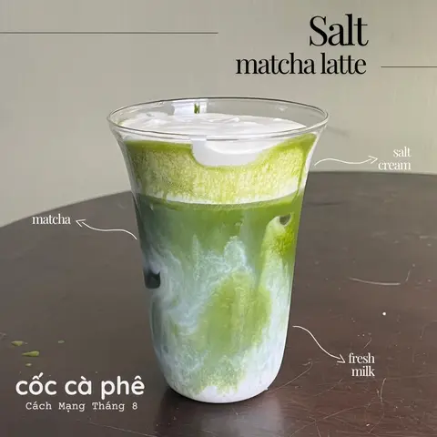 Hình ảnh Matcha kem muối