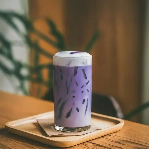 Hình ảnh khoai môn kem muối 