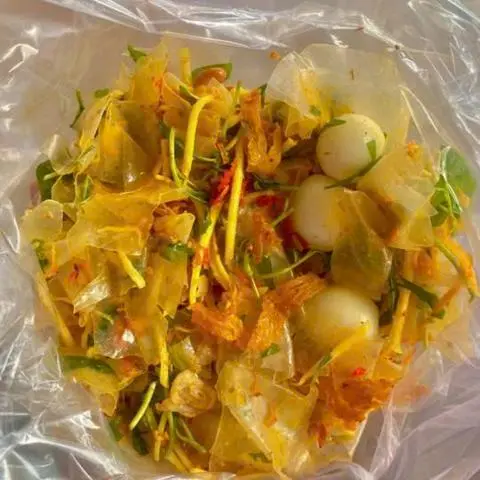 Hình ảnh Bánh tráng sợi sốt me