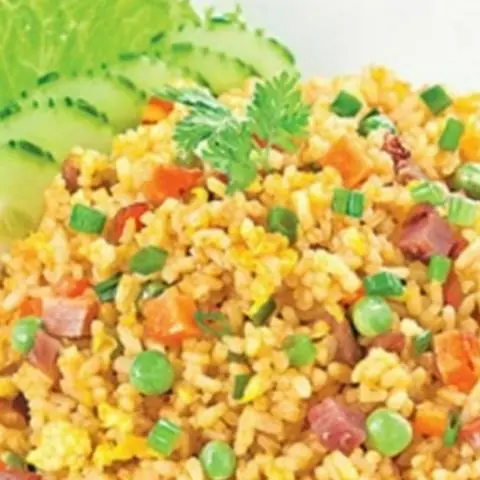 Hình ảnh Cơm Chiên Hải Sản Hộp Nhỏ -Canh Rong Biển - Súp 