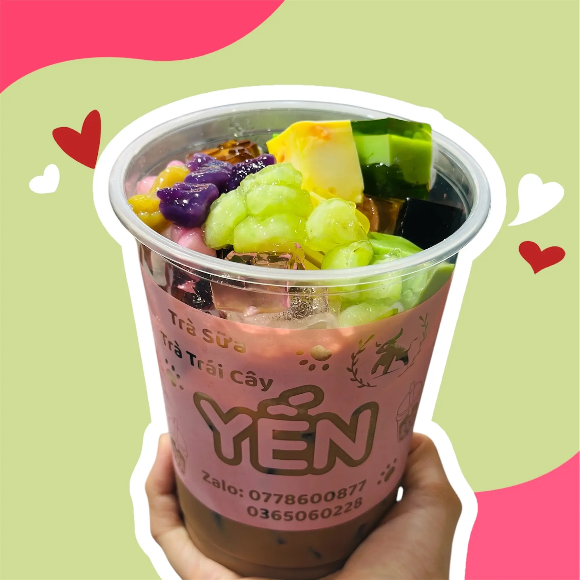 Hình ảnh Socola Fulltopping 1000ml