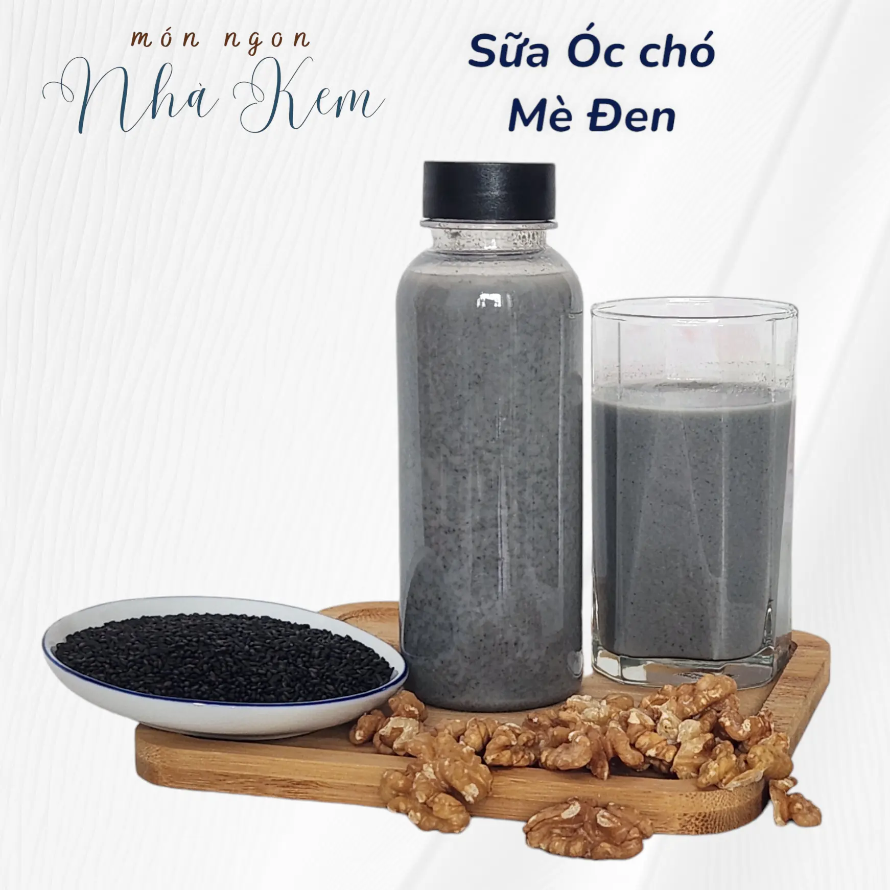 Hình ảnh  Sữa Óc Chó - Mè Đen