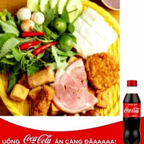 Hình ảnh 1 Tá Lả - 1 Chả Cốm - 1 Coca
