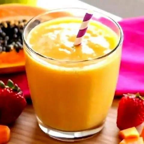 Hình ảnh Sinh tố đu đủ