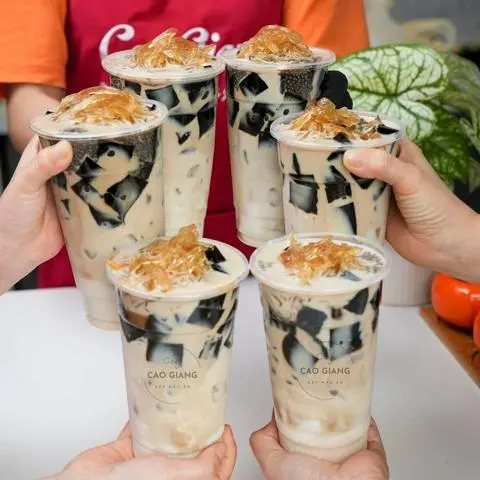 Hình ảnh Sữa Tươi Sương Sáo Hạt Chia