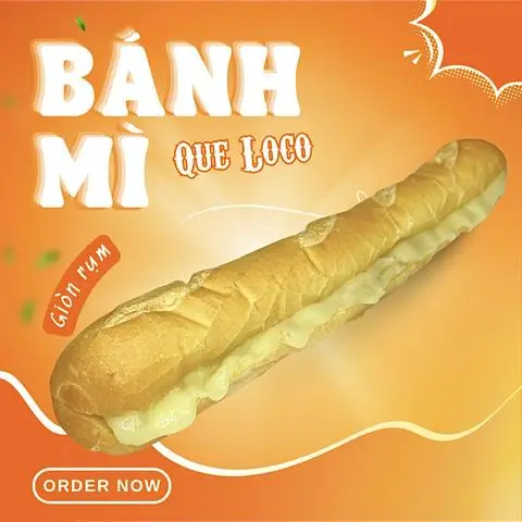 Hình ảnh Bánh Mì Que Phô Mai