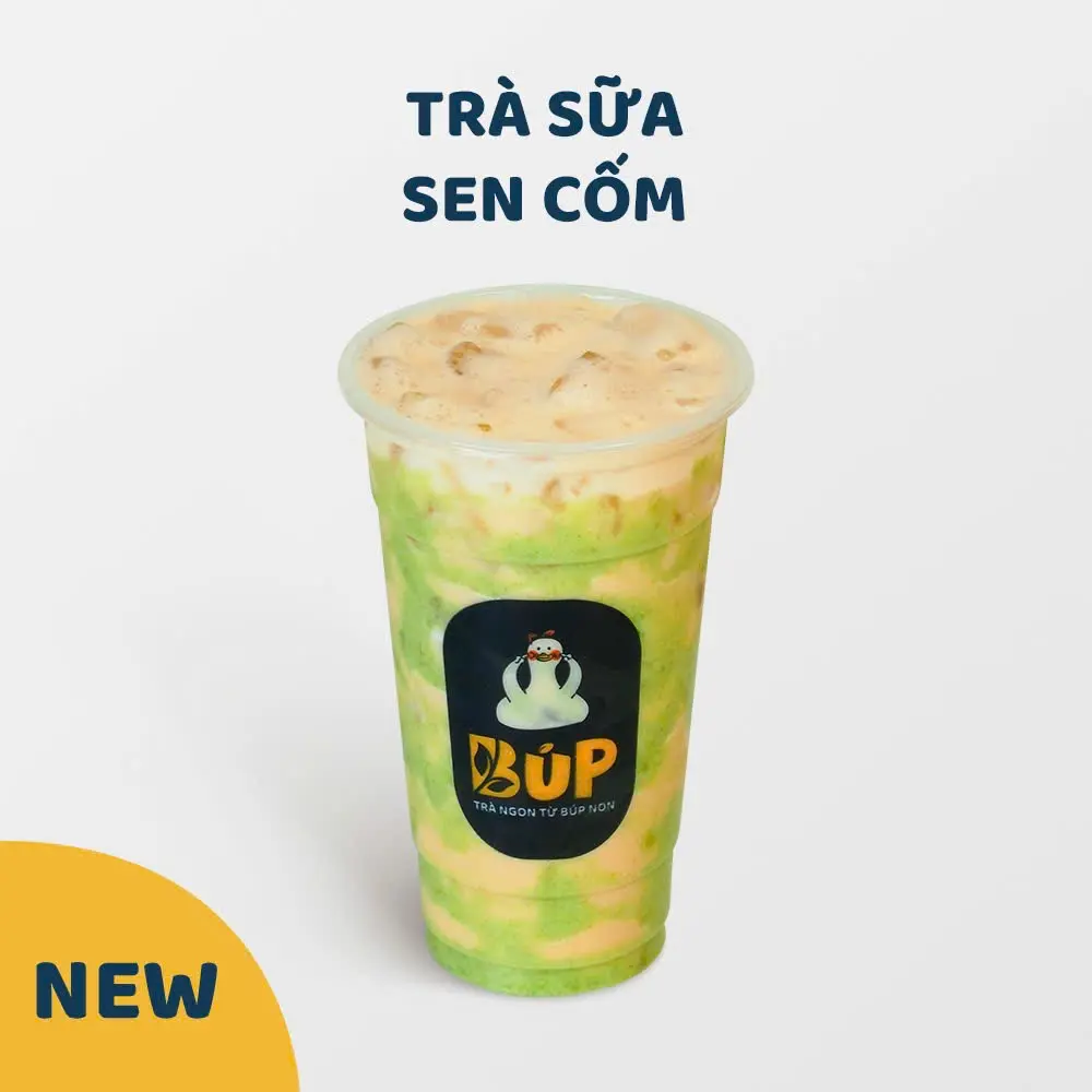 Hình ảnh Trà sữa sen cốm
