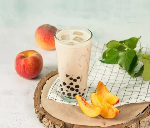 Hình ảnh Trà sữa đào