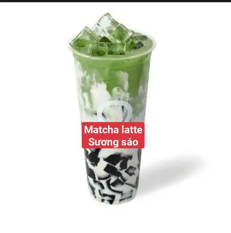 Hình ảnh Matcha latte sương sáo - Size L