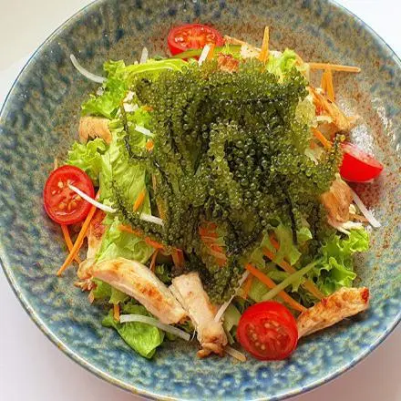 Hình ảnh salad rong nho