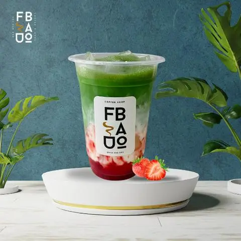 Hình ảnh Matcha Latte Dâu