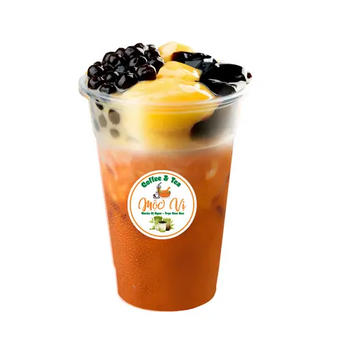 Hình ảnh Trà Thái caramel thập cẩm đỏ
