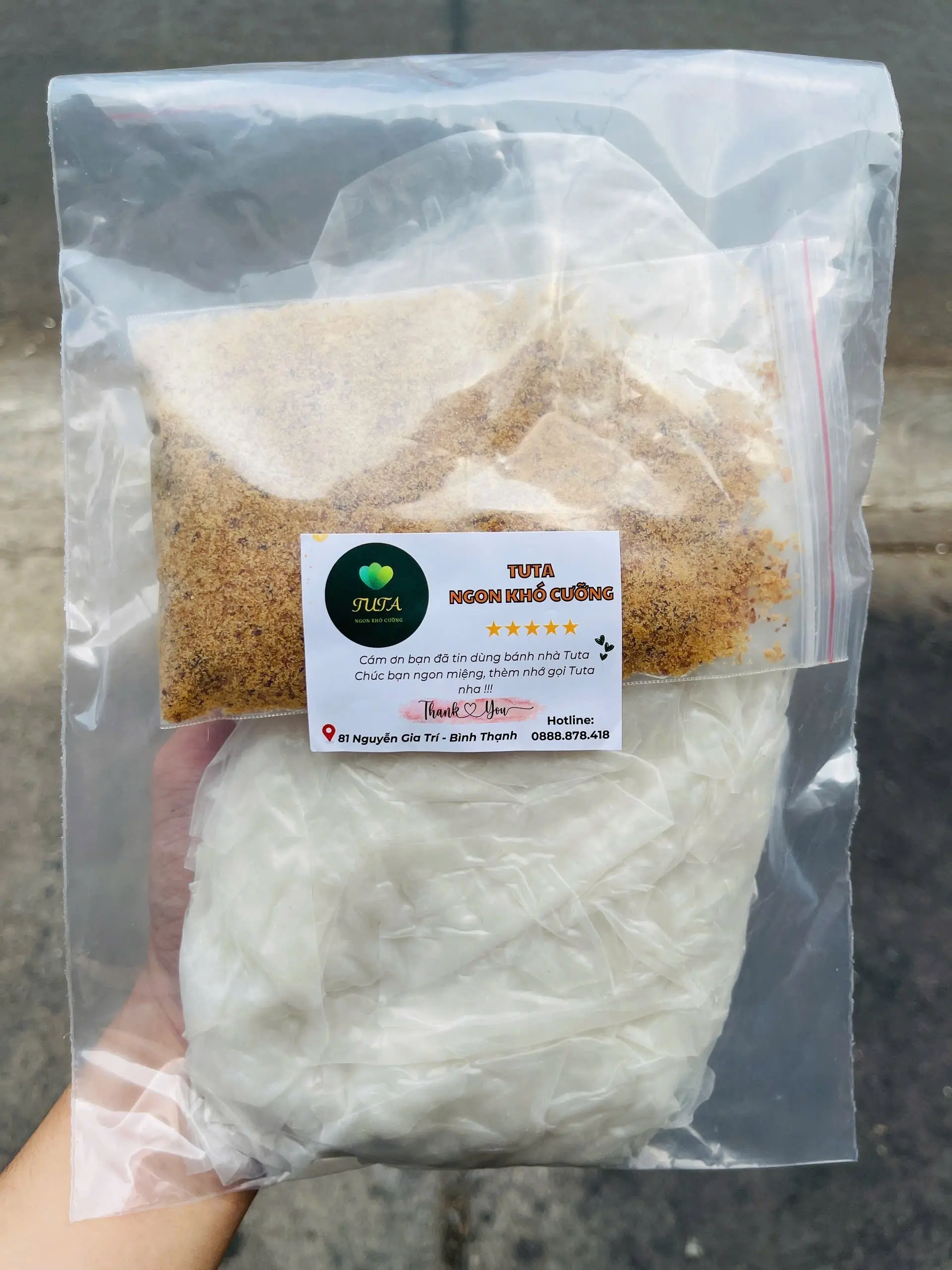Hình ảnh Bánh Tráng Muối TuTa