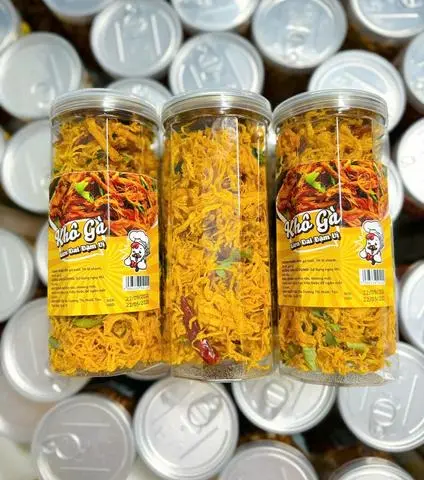 Hình ảnh Khô Gà Lá Chanh (300G)