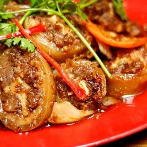 Hình ảnh Đuôi bò xào sa tế