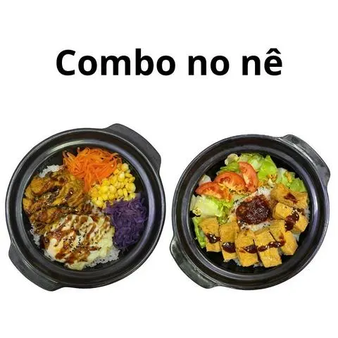 Hình ảnh Combo cơm thịt heo xào xốt teryaki + cơm đậu hủ xốt cay