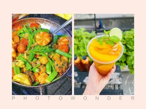 Hình ảnh Combo Cá Viên Chiên Nước Mắm 1 + 1 Trà Đào Size L