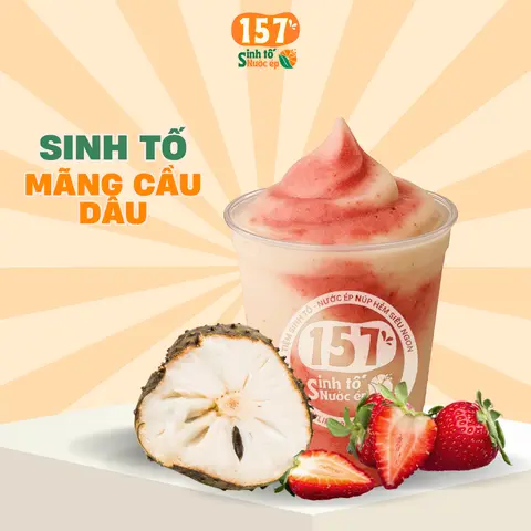 Hình ảnh [Nên thử] Sinh tố Mãng cầu dâu