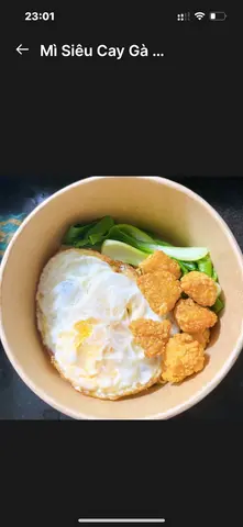 Hình ảnh Mì Tương Đen Gà Vien+Trứng
