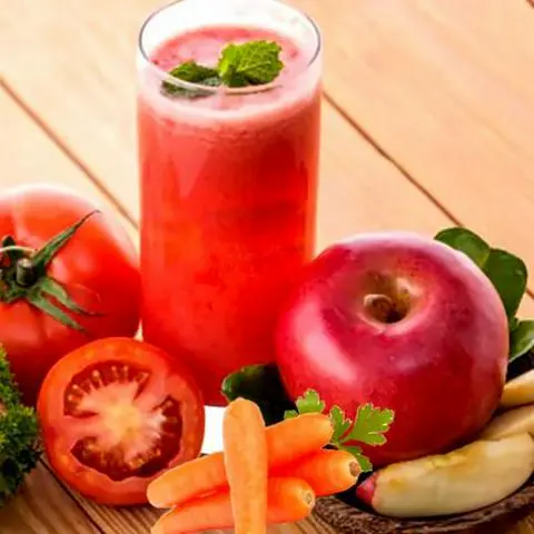 Hình ảnh Cà chua - táo - cà rốt
