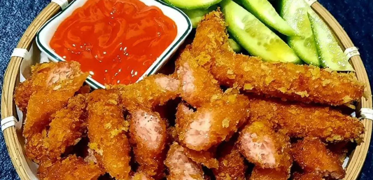 Hình ảnh Nem chua rán phần nhỏ