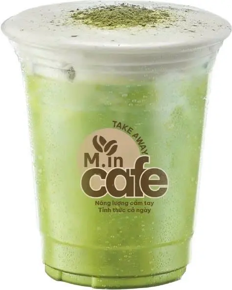 Hình ảnh Matcha latte kem muối