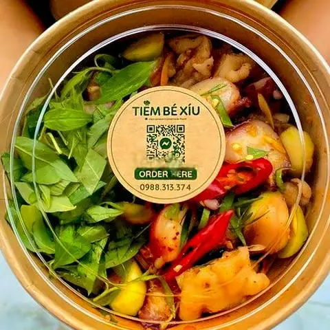 Hình ảnh Mix chân gà rút xương - râu bạch tuộc (Size L)