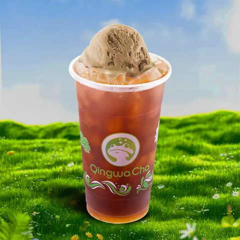 Hình ảnh Hồng Trà Kem Cà Phê (Size M 700ml)
