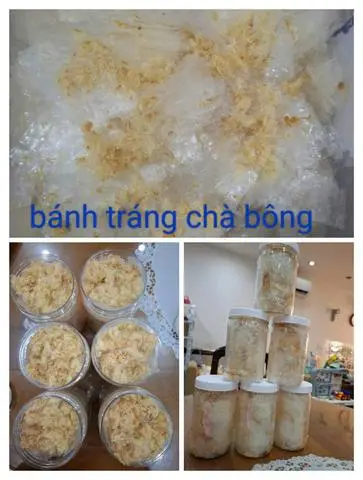 Hình ảnh Bánh tráng chà bông