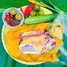 Hình ảnh Gà Ủ Muối Hoa Tiêu Nguyên Con (Không Chặt)
