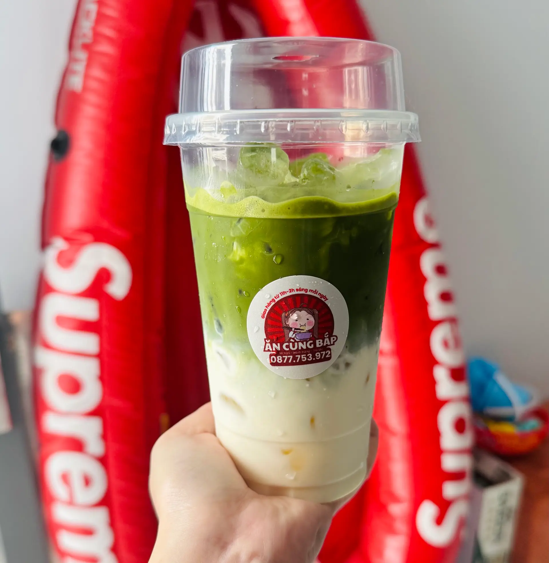Hình ảnh Matcha sữa hạt