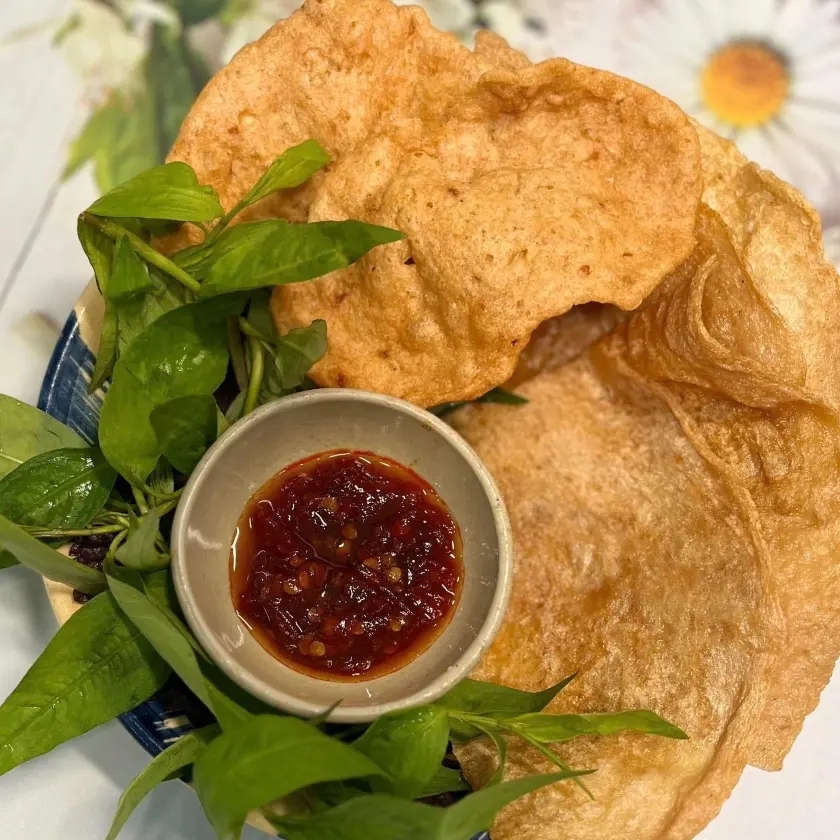 Hình ảnh Combo 1  Phần Chả Cá Nướng Rau Răm + 1  Trà Chanh Hạt Chia