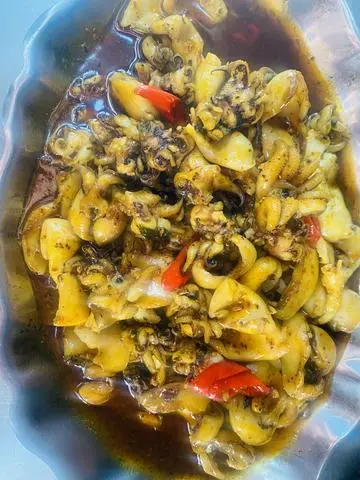 Hình ảnh Cơm Mực Xào Cà Ri