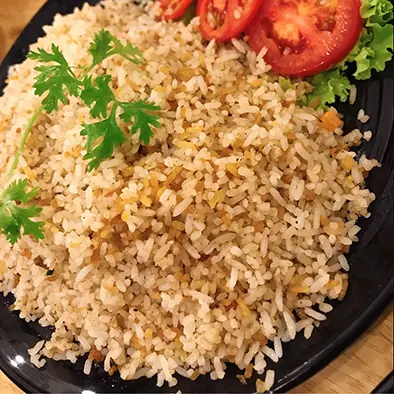 Hình ảnh cơm chiên cá mặn