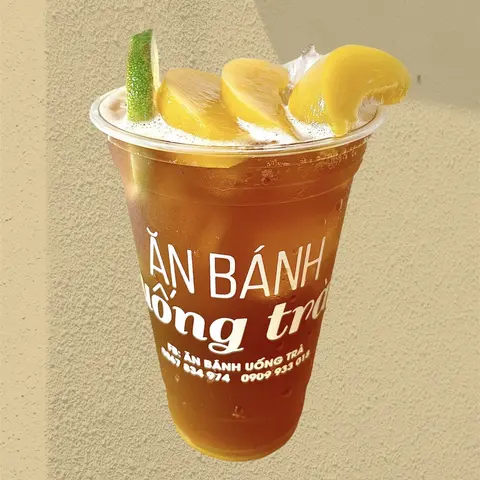 Hình ảnh Trà đào size 700ml
