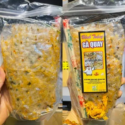 Hình ảnh Bánh tráng gà quay/ túi 80gr