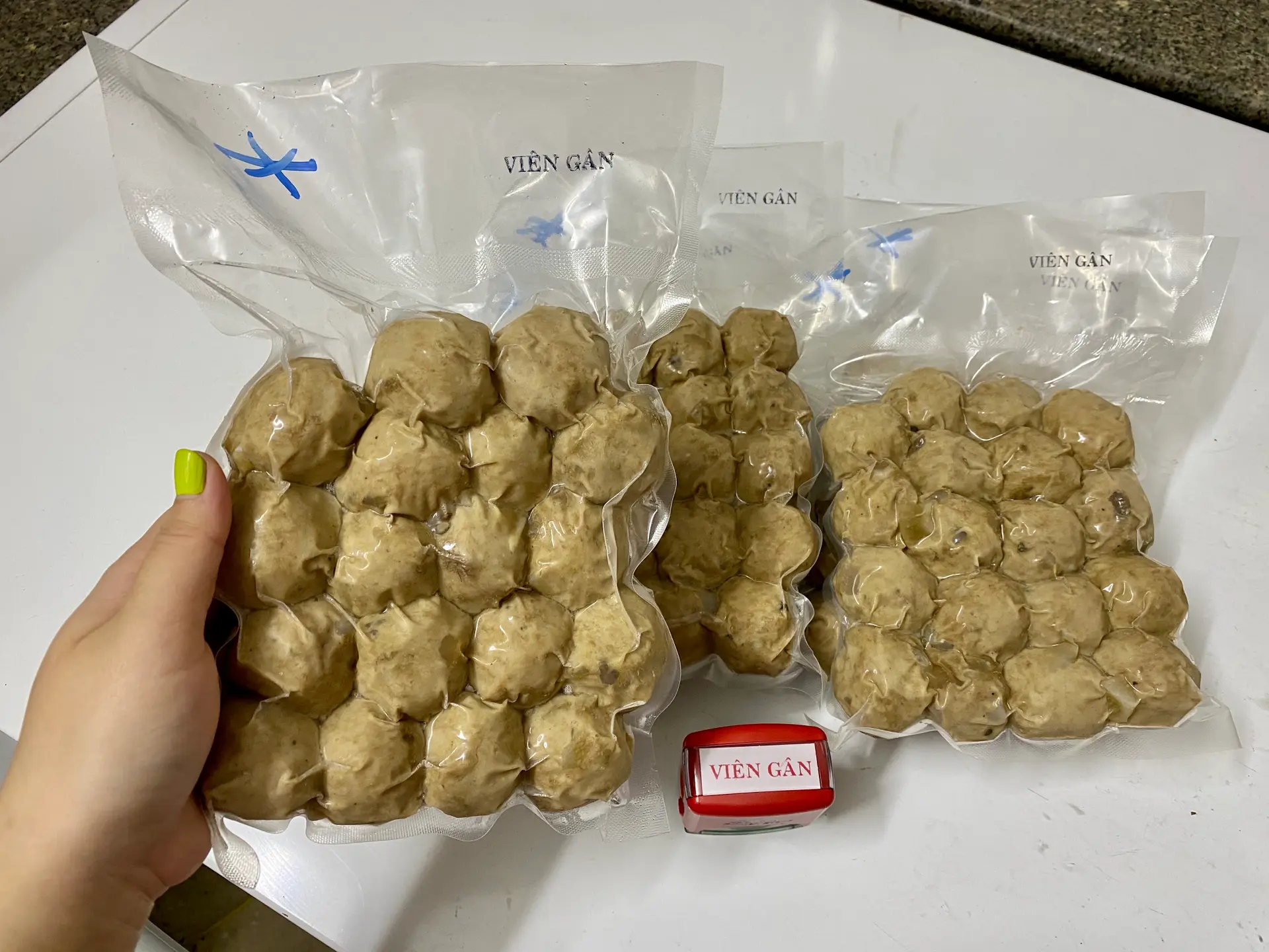 Hình ảnh Bò viên gân 1kg