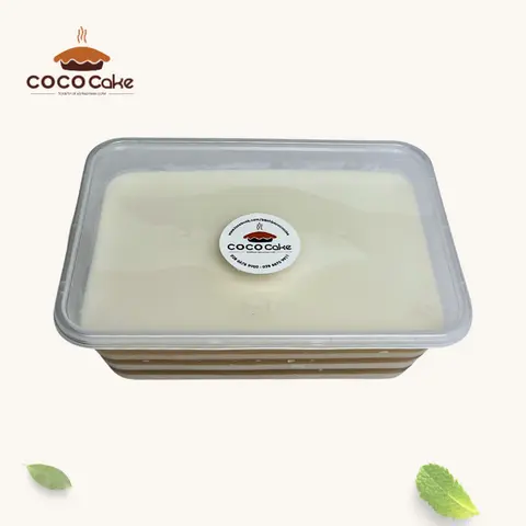 Hình ảnh Rau câu dừa đổ lớp hộp nhỏ - 600g