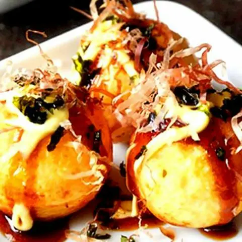 Hình ảnh Takoyaki nhân bạch tuộc 7 viên