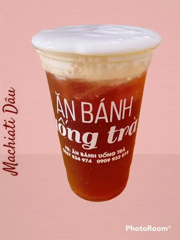 Hình ảnh Machiato Dâu size 700ml
