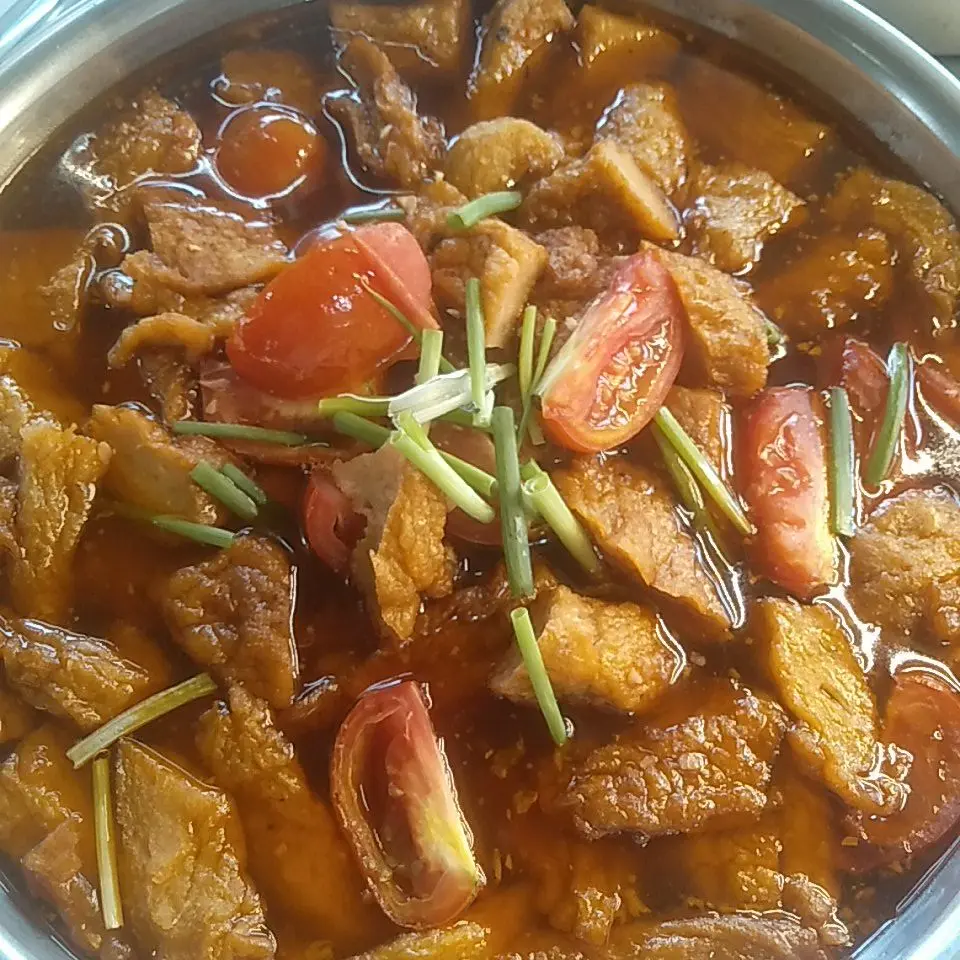 Hình ảnh CƠM CHẢ CÁ SỐT CÀ 