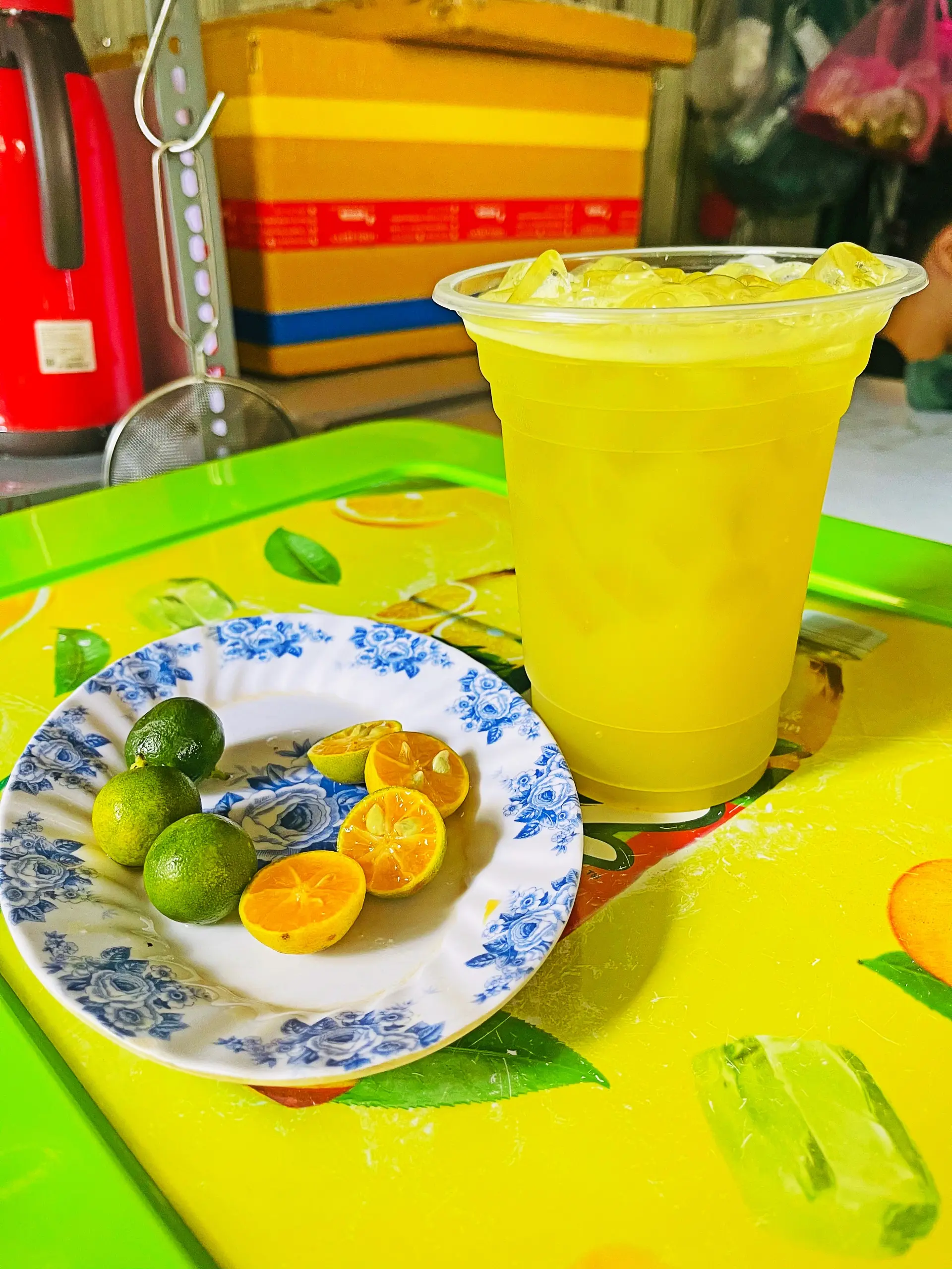 Hình ảnh Nước Mía Tắc Ly Khổng Lồ 800ml
