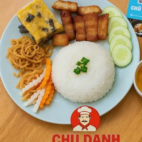 Hình ảnh Cơm Ba Rọi Nướng + Bì + Chả ⭐️