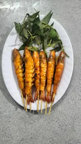 Hình ảnh Tôm Nướng Muối Ớt 