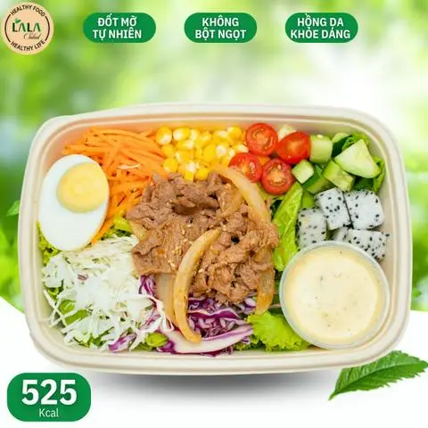 Hình ảnh Salad Bò kèm nước sốt bơ