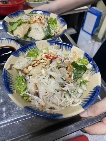 Hình ảnh bún trộn quảng ngãi