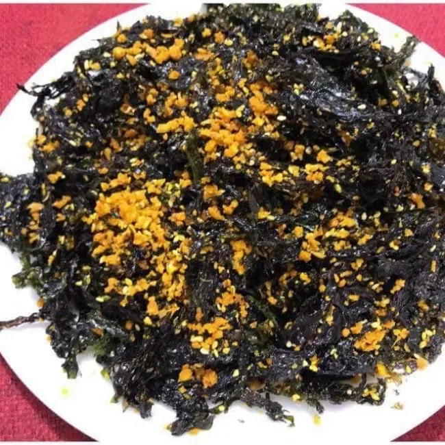 Hình ảnh Rong Biển Cháy Tỏi