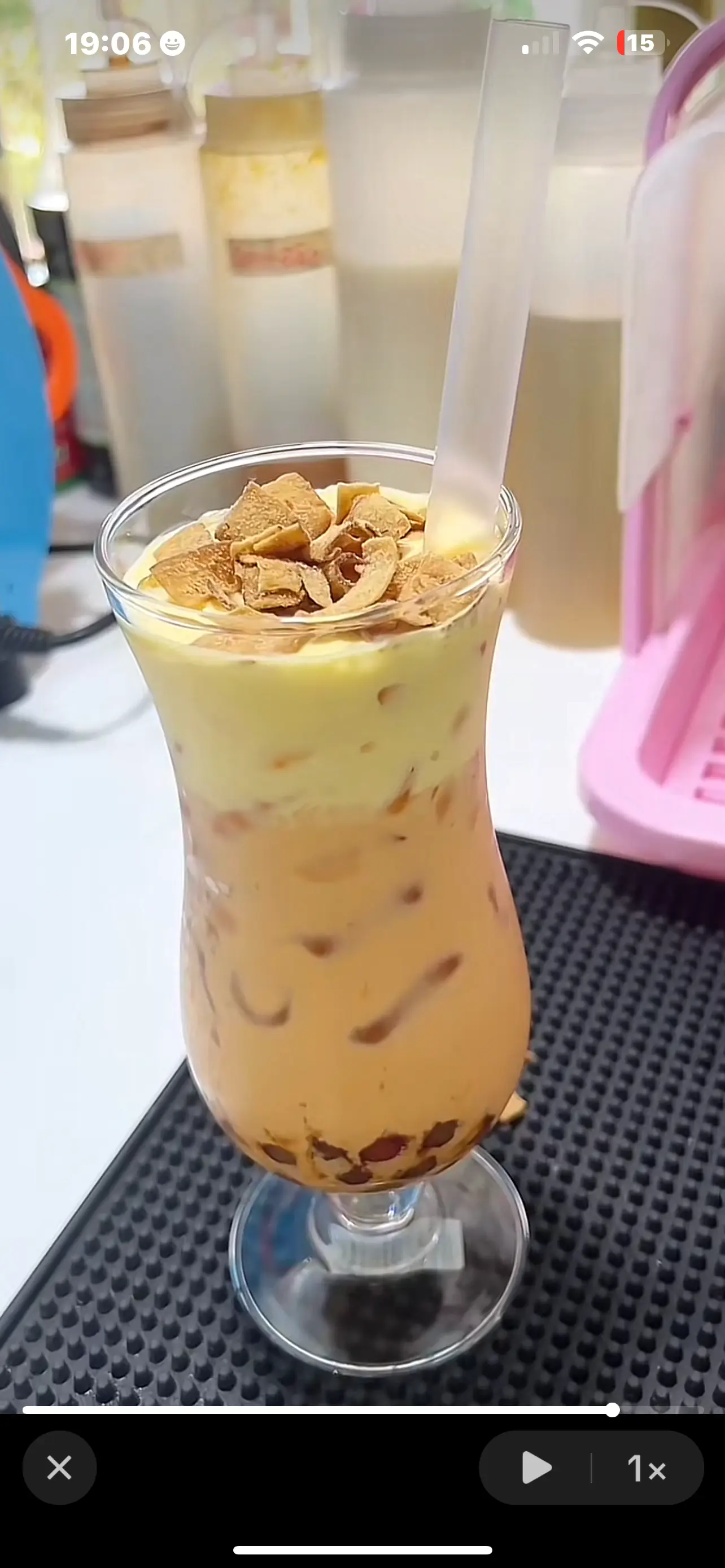Hình ảnh Trà sữa kem trứng ( L )