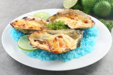 Hình ảnh Hàu đút lò phô mai